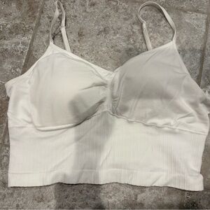 No Boundaries White Bralette